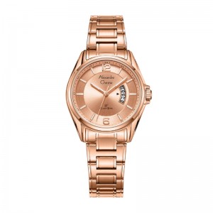 Alexandre Christie AC 8684 Full Rosegold Lady LDBRGLN